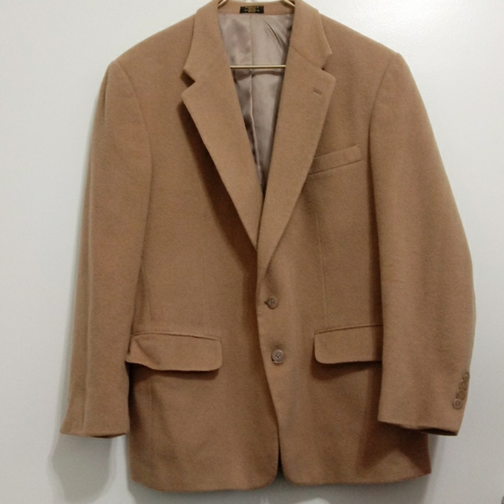 Stafford Camel Sport Coat